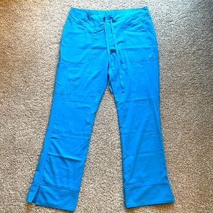 Women’s Grey’s Anatomy scrub bottoms turquoise size M